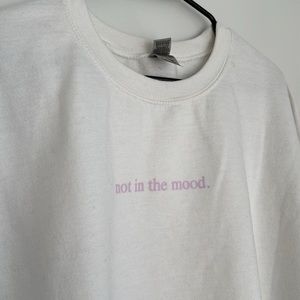 not in the mood hoodie
